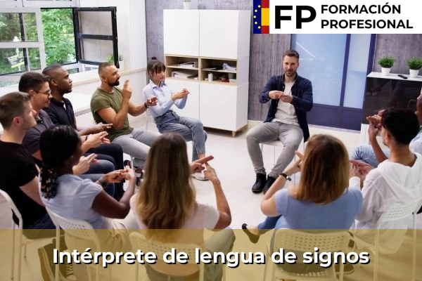 Asistente comunicativo 28 Intérprete de lengua de signos