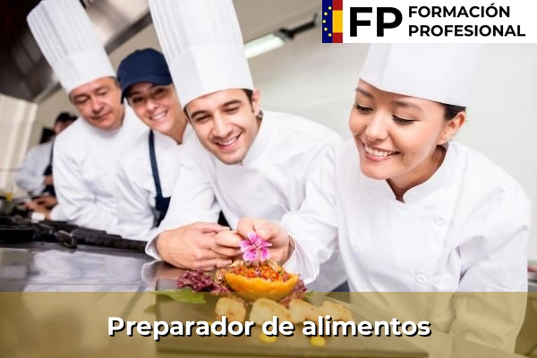 Ayudante de cocina 30 Preparador de alimentos